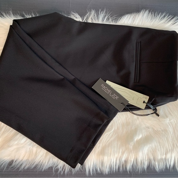 Rachel Zoe Black Ankle Cropped Pants - Picture 1 of 5
